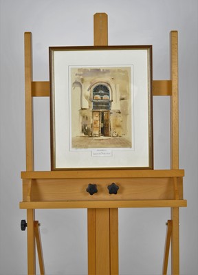 Lot 373 - Spencer W Tart (British Contemporary) Watercolour and Prints of Old Jeddah, Saudi Arabia