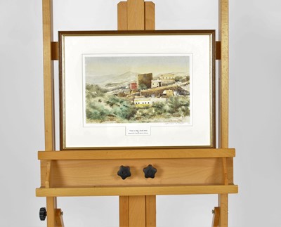 Lot 373 - Spencer W Tart (British Contemporary) Watercolour and Prints of Old Jeddah, Saudi Arabia