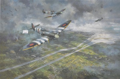 Lot 370 - Michael Turner (British 20th Century), Battle For Normandy