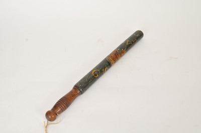 Lot 190 - William IV police truncheon