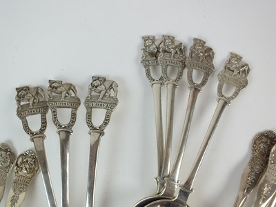 Lot 84 - A collection of The British Bulldog Club flatware