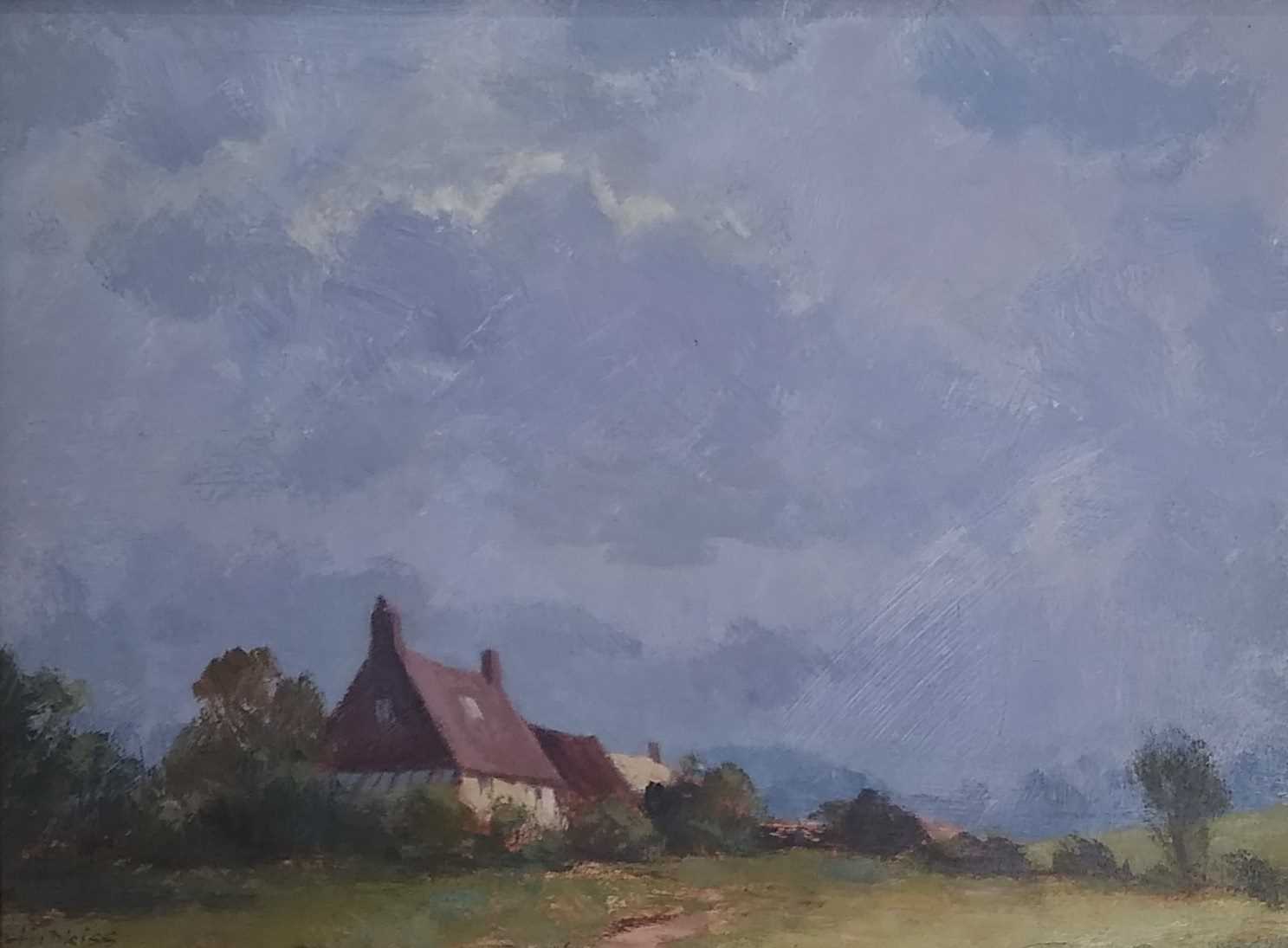 Lot 67 - Oil Landscapes, Percy Hipkiss (British 1912-1995)