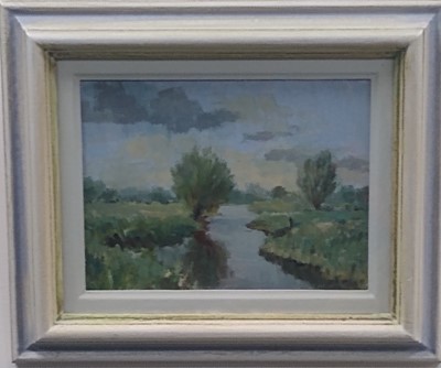 Lot 67 - Oil Landscapes, Percy Hipkiss (British 1912-1995)