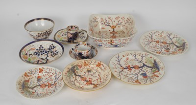 Lot 290 - English and Derby imari wares