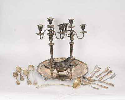 Lot 20 - A collection of silver plated wares