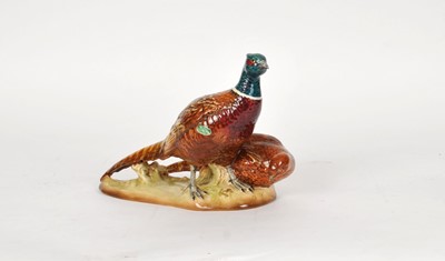 Lot 302 - Beswick model of a pair of pheasants