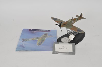 Lot 391 - Franklin Mint Precision Model of a Spitfire Mk1