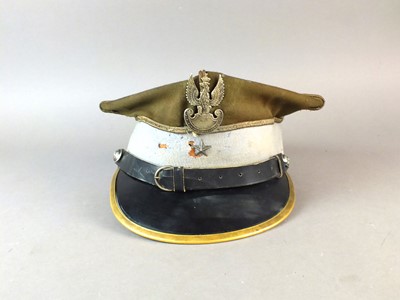 Lot 369 - Second World War Polish Officer's cap, Adjutant General Corps/Radio Service