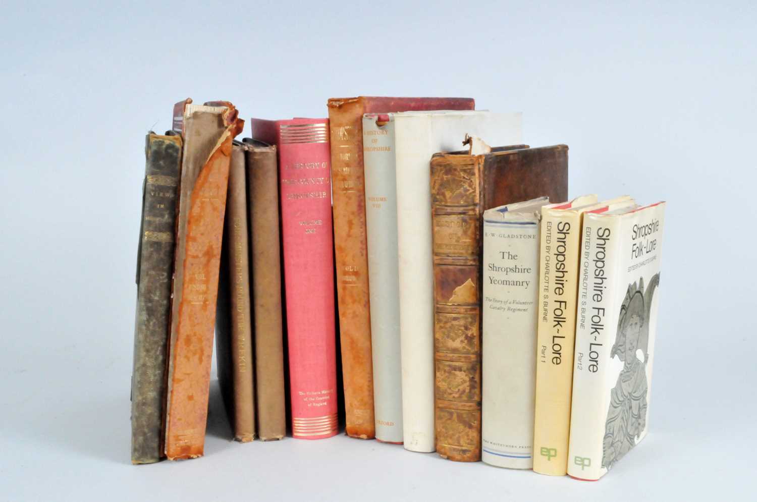 Lot 18 - A collection of Shropshire related books,...