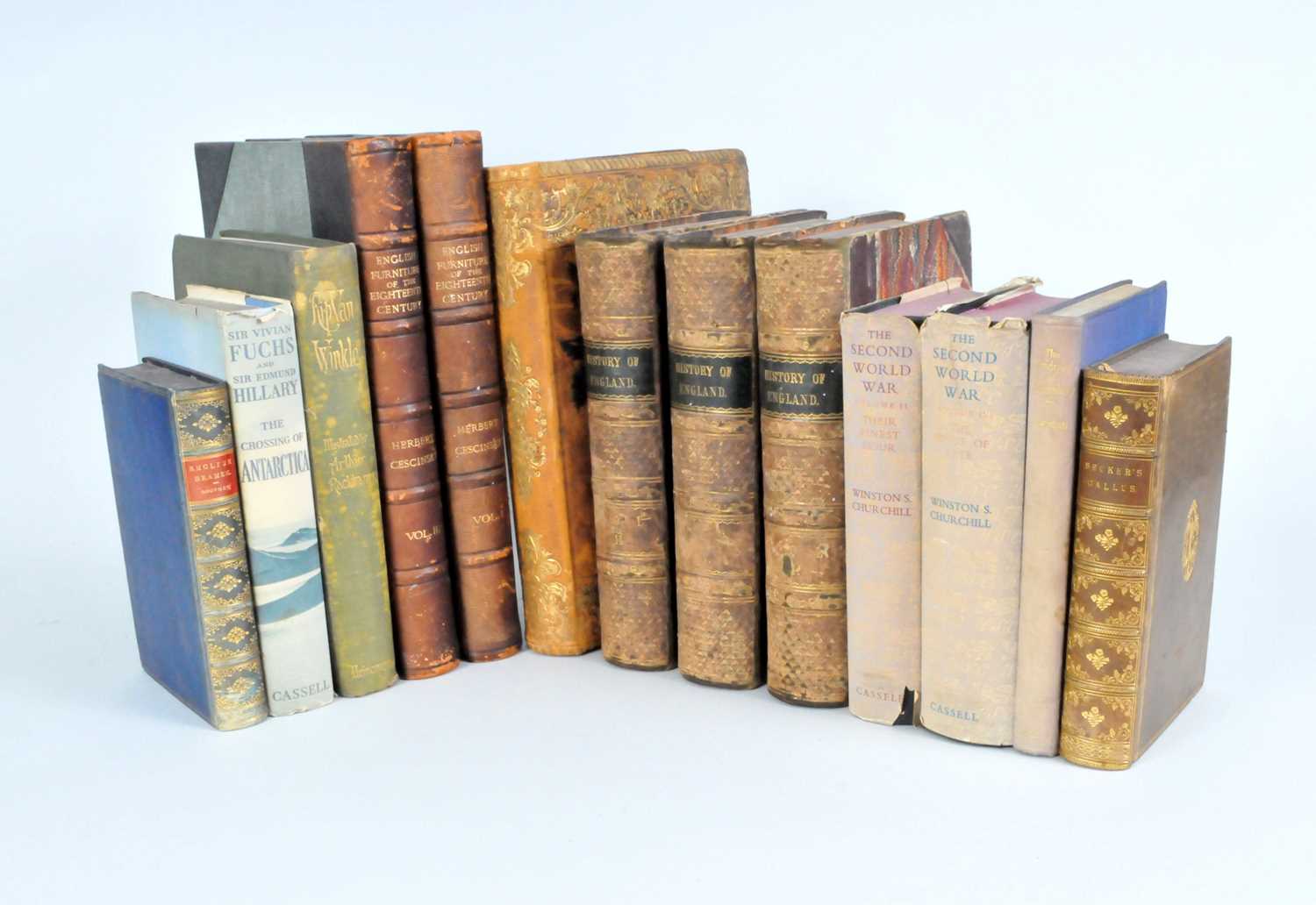 Lot 19 - A miscellaneous collection of books, including:...