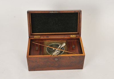Lot 420 - A Regency tea caddy