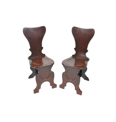Lot 45 - A pair of 18th / 19th century sgabella form...