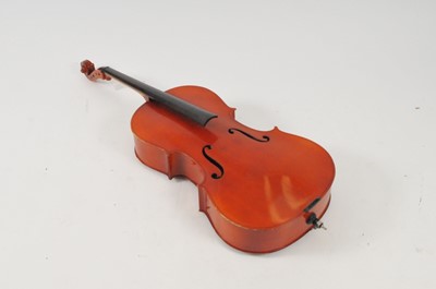 Lot 434 - A student's cello