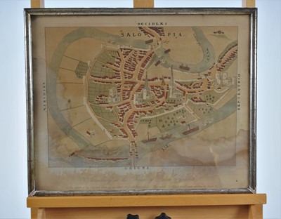 Lot 832 - Roger Montgomery, 17th century or later, a map...