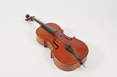 Lot 433 - A student's cello