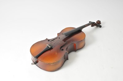 Lot 438 - A student's cello