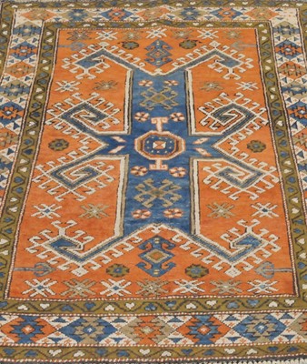 Lot 562 - A small Eastern rug