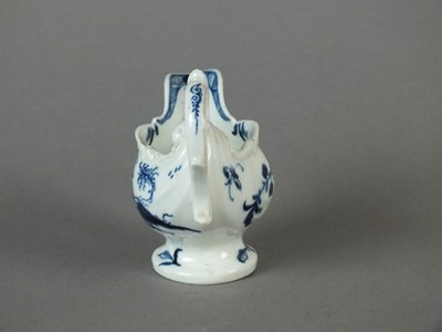 Lot 286 - Derby dolpin ewer creamboat, circa 1765-69