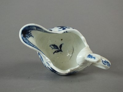 Lot 286 - Derby dolpin ewer creamboat, circa 1765-69