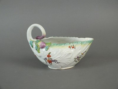 Lot 152 - Derby sauceboat, circa 1758-62
