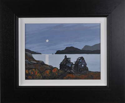 Lot 423 - David Barnes (Welsh Contemporary), The Ruined Croft