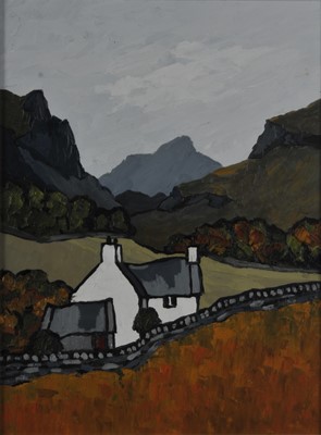 Lot 426 - David Barnes (Welsh Contemporary) Snowdonian Retreat