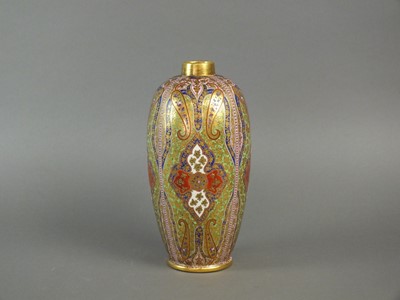 Lot 222 - Coalport 'Cashmere' vase, circa 1875
