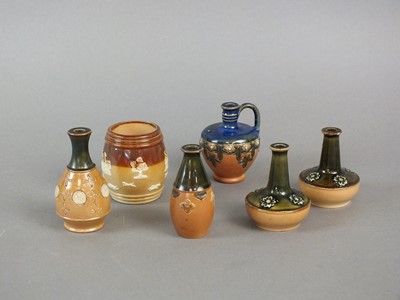 Lot 162 - Six Royal Doulton miniatures
