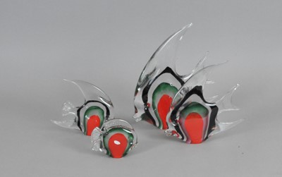 Lot 164 - A graduated set of four Czechoslovakian art...