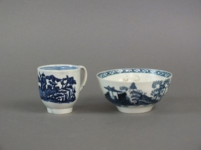Lot 165 - Penningtons coffee cup and a Chaffers Liverpool bowl