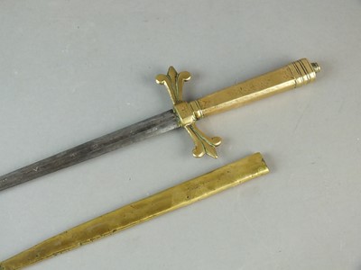 Lot 370 - 18th Century Continental stiletto dagger