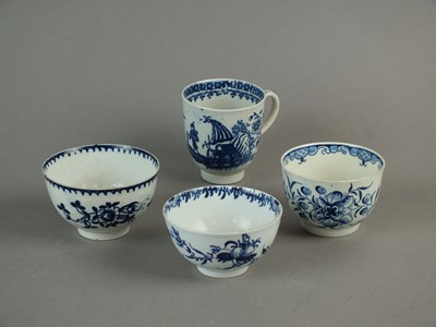 Lot 299 - A collection of Liverpool porcelain, 18th century