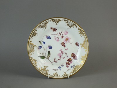 Lot 321 - Swansea porcelain plate, circa 1815-20