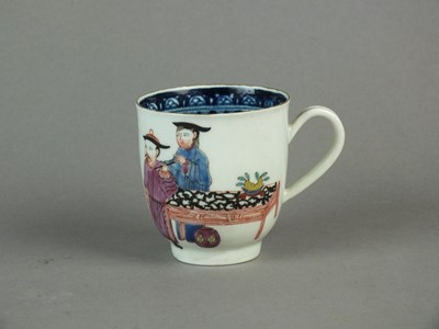 Lot 262 - Worcester coffee cup, circa 1765-70
