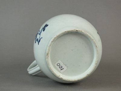 Lot 268 - Worcester 'Mansfield' mug, circa 1760