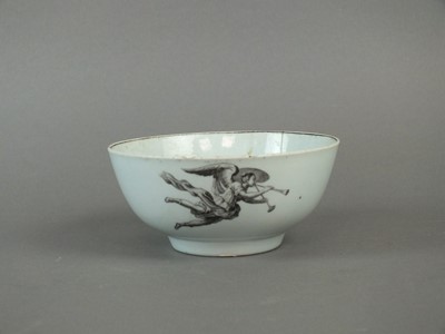 Lot 182 - Worcester 'King of Prussia' bowl