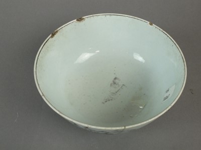 Lot 182 - Worcester 'King of Prussia' bowl