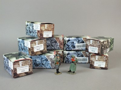 Lot 597 - King & Country, ten boxed and foam packed WWII...