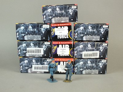 Lot 599 - King & Country, ten boxed and foam packed WWII...