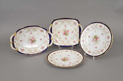 Lot 623 - A Coalport partial dessert service early 20th...