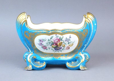 Lot 361 - A Sevres style jardiniere, 19th century