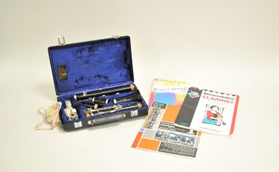 Lot 285 - A cased Buffet Crampon clarinet, numbered...