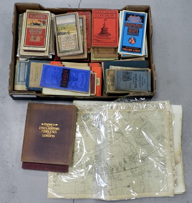 Lot 11 - ORDNANCE SURVEY and other maps (box)