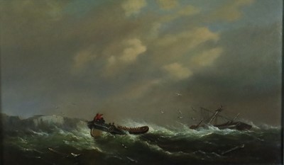 Lot 374 - George Webster (British 1797-1864), The Lifeboat