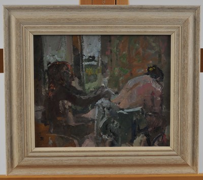 Lot 413 - Tom Coates NEAC (British b.1941), Two Paintings of Ladies at Ease