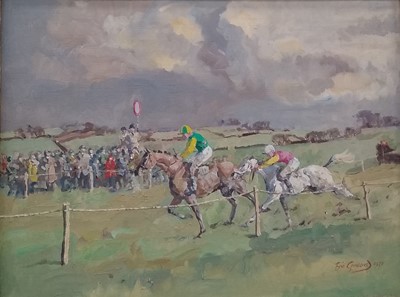 Lot 726 - Eric Goddard (British 20th Century), Horse Racing 1971