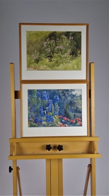 Lot 735 - Edith Helena Adie RWS (1864-1947) Pair of Floral Watercolours