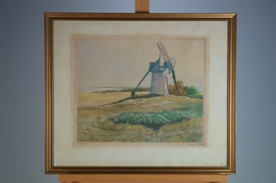 Lot 18 - Collection of prints and paintings inc. After Alexis de Leeuw (Belgian 1822-1900), The Timber Wagon