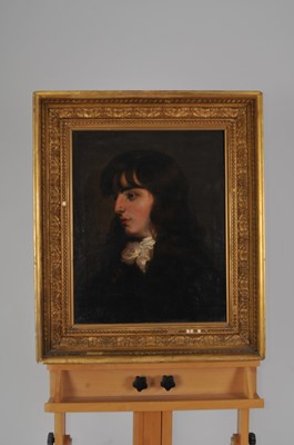 Lot 382 - 19th Century British School, After Sir Thomas Lawrence, Portrait of William Linley