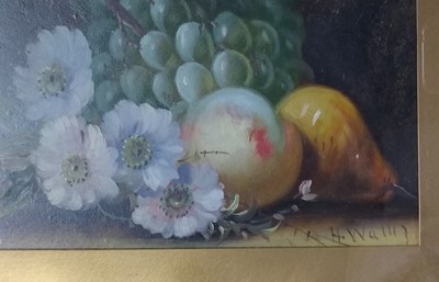 Lot 73 - H. Wallis, Still Life Study with Pears